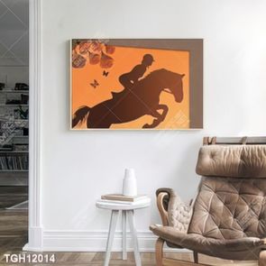 Tranh ghép 3d in vải canvas