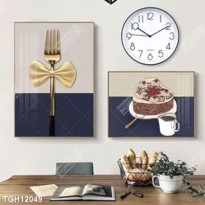 Tranh decor phong cách nội thất tối giản