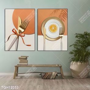 Tranh decor nghệ thuật đẹp