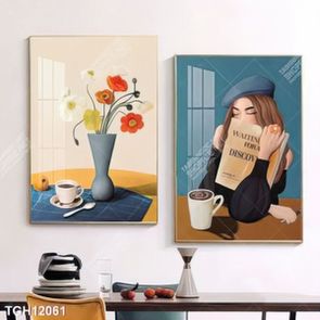 Tranh ghép tráng gương treo trang trí tường