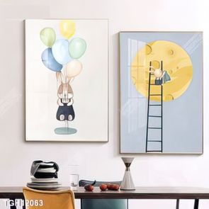 Tranh treo tường ghép bộ nhiều tấm đẹp hiện đại
