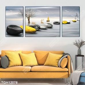 Tranh ghép tráng gương treo trang trí tường