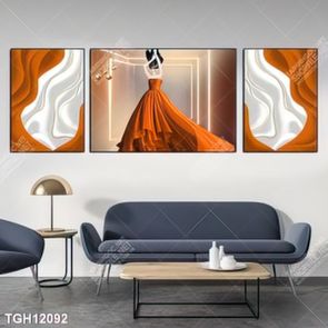 Tranh treo tường 3D đẹp cho phòng khách hiện đại