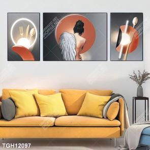 Tranh decor 3D trang trí độc đáo