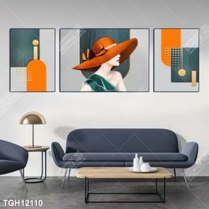 Tranh decor nghệ thuật đẹp