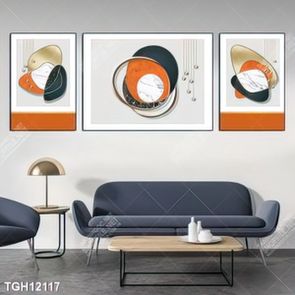 Tranh ghép 3d in vải canvas