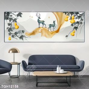 Tranh decor 3D trang trí độc đáo