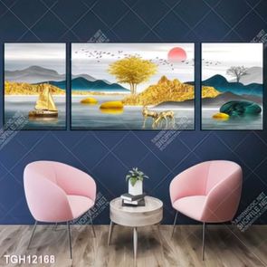 Tranh treo tường phòng khách mẫu mới nhất