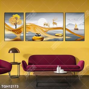 Tranh decor 3D trang trí độc đáo