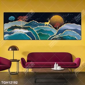 Tranh canvas decor phòng khách đẹp hiện đại