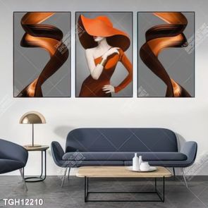 Tranh decor 3D trang trí độc đáo