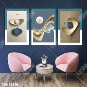 Tranh ghép tráng gương treo trang trí tường