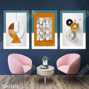 Tranh treo tường ghép bộ nhiều tấm đẹp hiện đại