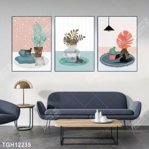 Tranh decor nghệ thuật đẹp