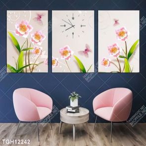 Tranh ghép 3d in vải canvas