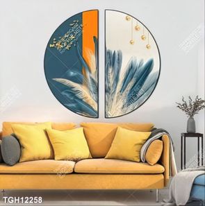 Tranh ghép tráng gương treo trang trí tường