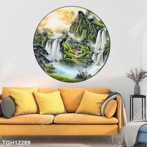 Tranh canvas decor phòng khách đẹp hiện đại