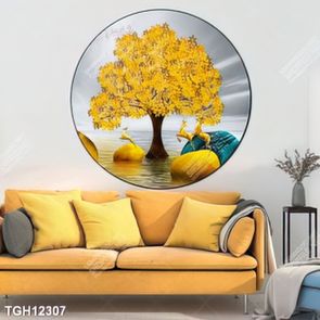 Tranh decor 3D trang trí độc đáo
