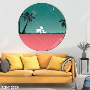 Tranh decor phong cách nội thất tối giản