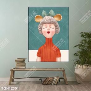 Tranh decor nghệ thuật đẹp