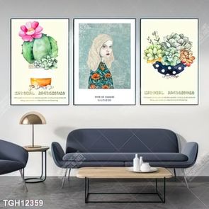 Tranh ghép tráng gương treo trang trí tường
