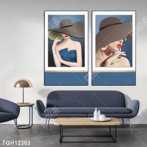 Tranh treo tường phòng khách mẫu mới nhất