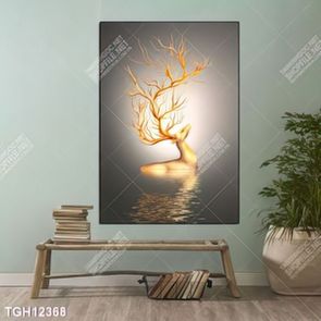 Tranh decor 3D trang trí độc đáo