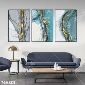 Tranh ghép theo bộ trang trí tường nhà độc đáo