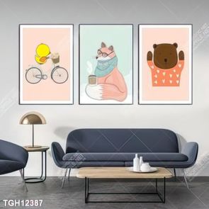 Tranh treo tường ghép bộ hiện đại và đẹp