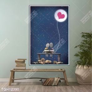 Tranh treo tường 3D đẹp cho phòng khách hiện đại