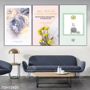 Tranh treo tường phòng khách mẫu mới nhất