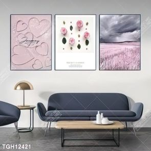 Tranh treo tường phòng khách đẹp, sang trọng và hiện đại