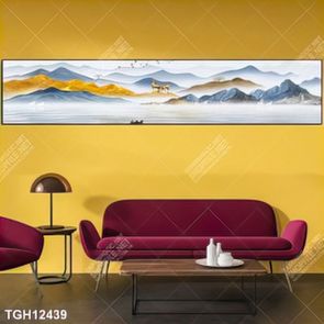 Tranh ghép 3d in vải canvas