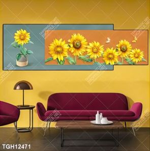 Tranh decor phong cách nội thất tối giản