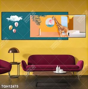 Tranh decor nghệ thuật đẹp