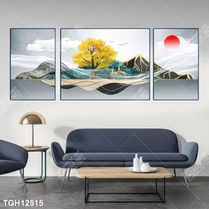 Tranh decor 3D trang trí độc đáo