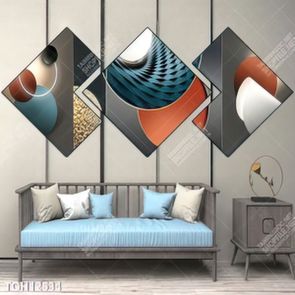 Tranh treo tường ghép bộ hiện đại và đẹp