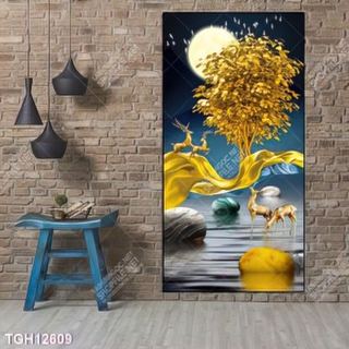 Tranh ghép tráng gương treo trang trí tường