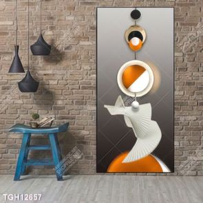 Tranh canvas decor phòng khách đẹp hiện đại