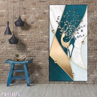 Tranh decor 3D trang trí độc đáo