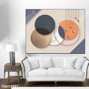 Tranh decor 3D trang trí độc đáo