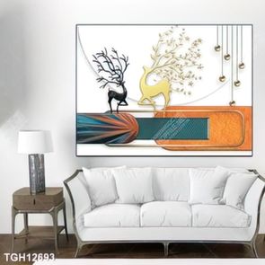 Tranh ghép tráng gương treo trang trí tường