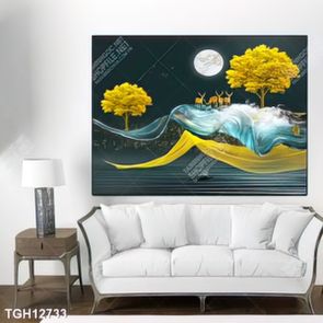 Tranh decor 3D trang trí độc đáo