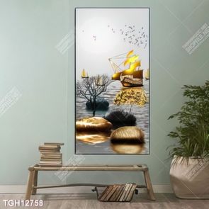 Tranh treo tường phòng khách mẫu mới nhất