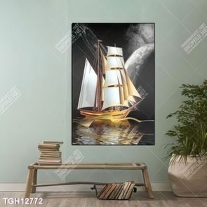 Tranh canvas decor phòng khách đẹp hiện đại