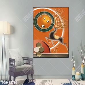 Tranh ghép tráng gương treo trang trí tường
