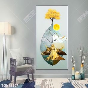 Tranh ghép theo bộ trang trí tường nhà độc đáo