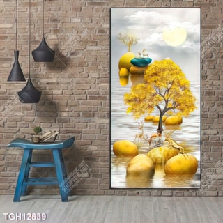 Tranh treo tường phòng khách mẫu mới nhất