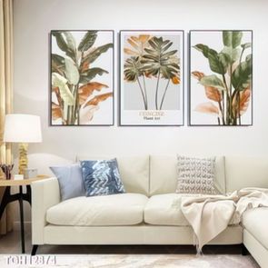 Tranh decor phong cách nội thất tối giản