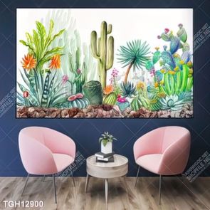 Tranh ghép 3d in vải canvas